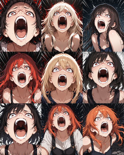 AlcAI - AnimeHaven Awakening - v30 - 絶叫する表情のプロンプト、画像生成結果:画像5