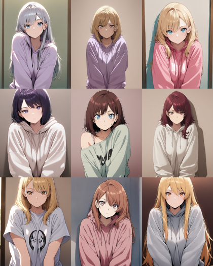 WAI-illustrious-SDXL v15.0 - 肩を大きくすくめるポーズのプロンプトと画像生成結果:画像16