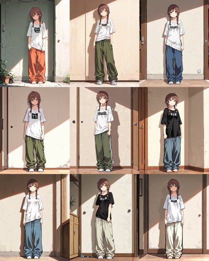 Hakushi Mix v1.41 - 脇役キャラクター、地味なキャラクターを表現するプロンプト、画像生成結果:画像6