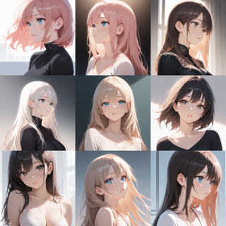 Nova Anime XL v7.0 - 軽く口を開いた表情のプロンプト:画像2
