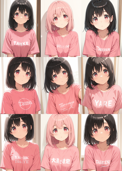 AlcAI - AnimeHaven awakening - v30 - 少しだけ眼を見開いた表情、瞳が瞼に隠されない表情を表現するプロンプト、画像生成結果:画像16