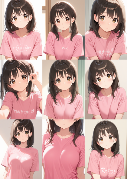 WAI-NSFW-illustrious-SDXL v15.0 - 少しだけ眼を見開いた表情、瞳が瞼に隠されない表情を表現するプロンプト、画像生成結果:画像11