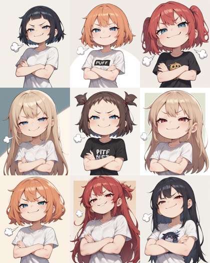 SakuraSakumaMix IL6 - 得意げに息を吐く表現のプロンプト、画像生成結果:画像10