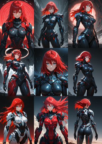 WAI-NSFW-Illustrious v15.0 - コスチュームや背景に渦巻き模様、円形模様を表現するプロンプト、画像生成結果:画像1