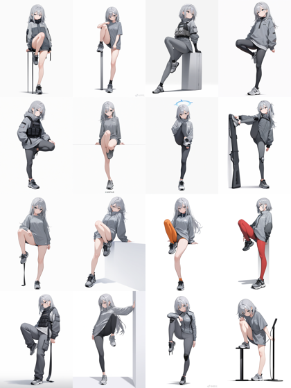 WAI-NSFW Illustrious v14.0 - 片足立ちポーズのプロンプト:画像5