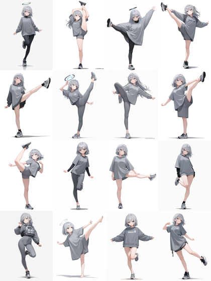 WAI-NSFW Illustrious v14.0 - 片足立ちポーズのプロンプト:画像2