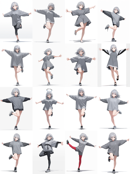 WAI-NSFW Illustrious v14.0 - 片足立ちポーズのプロンプト:画像8
