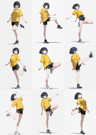 WAI-NSFW-Illustrious v15.0 - 片足立ちポーズのプロンプト、画像生成結果:画像10