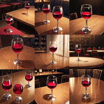 Nova Anime XL v12.5 - ワイングラス、シャンパングラスを表現するプロンプト、画像生成結果:画像3