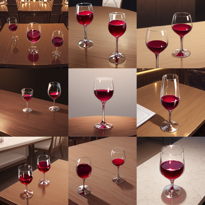 WAI-illustrious-SDXL v15.0 - ワイングラス、シャンパングラスを表現するプロンプト、画像生成結果:画像2