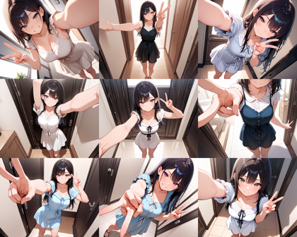 JANKU v6 - 強い遠近感のある画像を生成するプロンプト、画像生成結果:画像3