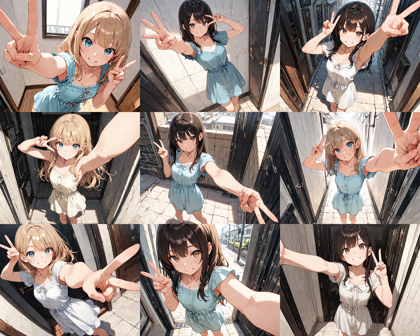 Nova Anime XL v13.0 - 強い遠近感のある画像を生成するプロンプト、画像生成結果:画像2