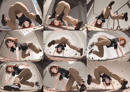 Unholy Desire Mix - Sinister v7.0 - つまずいて転びそうなキャラクター、シーンを表現するプロンプト:画像21