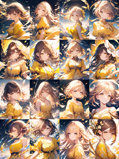 Animagine XL v4.0 opt: style parodyなし - 漫画的な絵柄のキャラクターを生成する、少しだけデフォルメしたキャラクターを生成するプロンプト:画像1