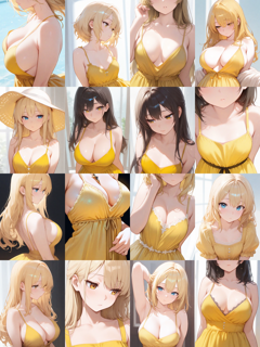 Hassaku XL v2.1: style parodyなし - 漫画的な絵柄のキャラクターを生成する、少しだけデフォルメしたキャラクターを生成するプロンプト:画像9