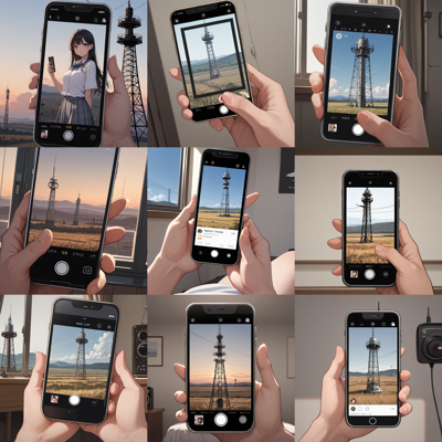 Stein Illustrious V11A - スマートフォンで撮影された画像のプロンプト:画像4
