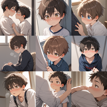 WAI-illustrious-SDXL v16.0 - 軽く驚いた表情、軽く照れた表情を表現するプロンプト、画像生成結果:画像9