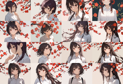 T-illunai3 v7.0 - 水墨画風の画像を生成するプロンプト:画像2