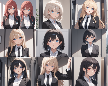 BoleroMix v3.01 - 驚いている、びっくりしている表情を生成するプロンプト、画像生成結果:画像12