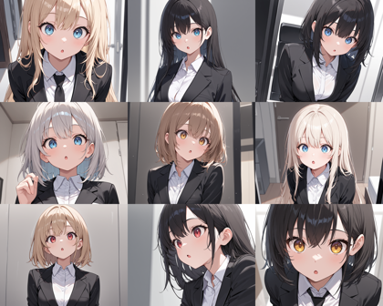 WAI-NSFW-Illustrious v14.0 - 驚いている、びっくりしている表情を生成するプロンプト、画像生成結果:画像8