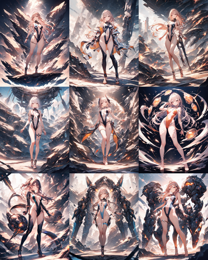 Animagine XL v4.0 opt - 水着を着たキャラクターのプロンプト:画像22
