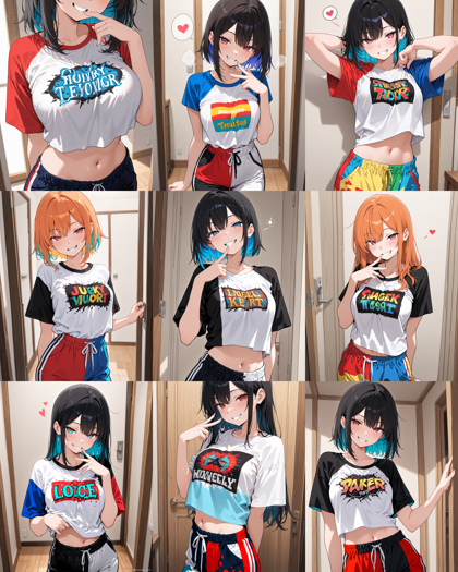 AlcAI - AnimeHaven Awakening - v30 - 意地悪な表情、意地悪な笑みを表現するプロンプト、画像生成結果:画像5