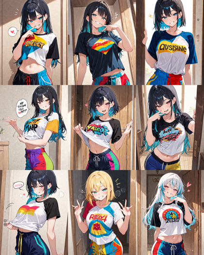 Nova Anime XL v13.0 - 意地悪な表情、意地悪な笑みを表現するプロンプト、画像生成結果:画像2