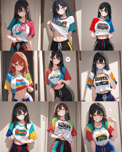 WooMix v1.98l2 - 意地悪な表情、意地悪な笑みを表現するプロンプト、画像生成結果:画像8