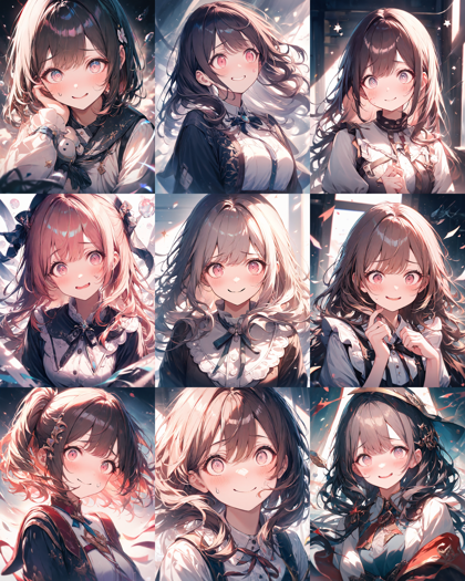 Animagine XL 4.0 opt - 引きつった表情を表現するプロンプト、画像生成結果:画像3