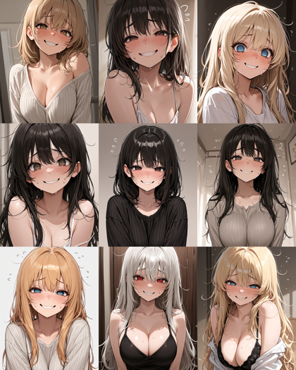 Plant Milk Walnut - 引きつった表情を表現するプロンプト、画像生成結果:画像6