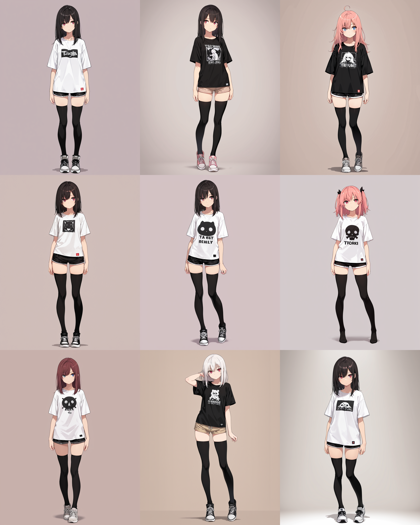 AlcAI - AnimeHaven awakening - v30 - ニーソックスを表現するプロンプト、画像生成結果:画像8