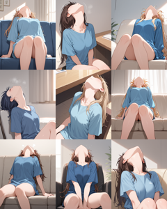 WAI-NSFW-Illustrious V14.0 - 顔が見えなくなるほどのけぞるポーズのプロンプト、画像生成結果:画像2
