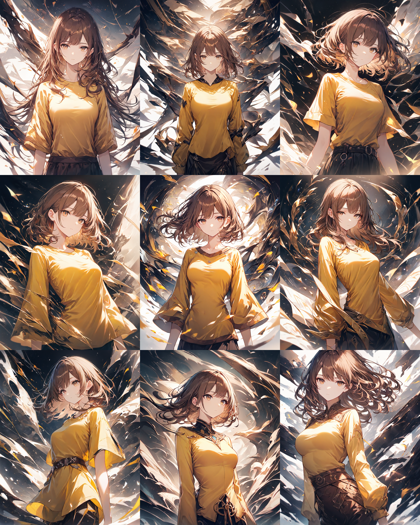 Animagine XL v4.0 opt - ぴったりした服、タイトな衣装を表現するプロンプトと画像生成結果:画像13