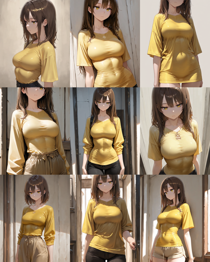 Hassaku XL v3.0 - ぴったりした服、タイトな衣装を表現するプロンプトと画像生成結果:画像17