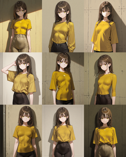 Nova Anime XL v9.0 - ぴったりした服、タイトな衣装を表現するプロンプトと画像生成結果:画像9