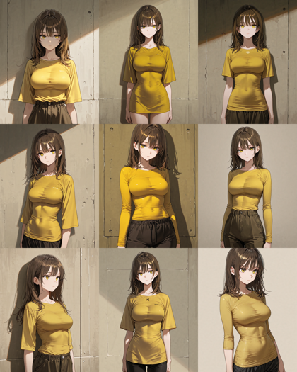 Nova Anime XL v9.0 - ぴったりした服、タイトな衣装を表現するプロンプトと画像生成結果:画像15