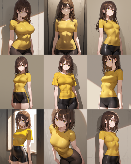 WAI-NSFW-Illustrious v14.0 - ぴったりした服、タイトな衣装を表現するプロンプトと画像生成結果:画像8