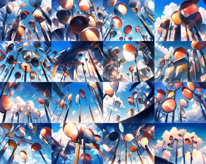 Animagine XL v4.0 opt - カーブミラーを表現するプロンプト:画像2