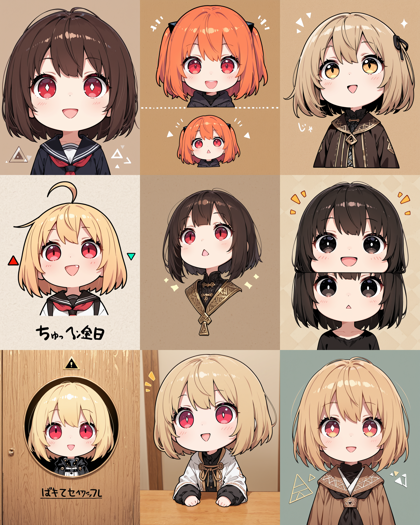 AlcAI - AnimeHaven Awakening - v30 - 三角形の口を表現するプロンプト、画像生成結果:画像14