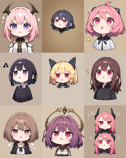 Ikastrious v15.3 - 三角形の口を表現するプロンプト、画像生成結果:画像5