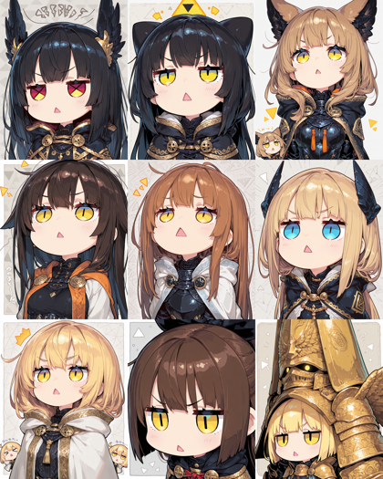 LinenIllustrious v3.0 - 三角形の口を表現するプロンプト、画像生成結果:画像11