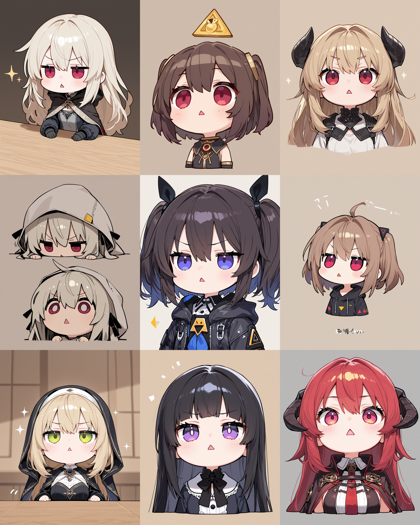 WAI-illustrious-SDXL v15.0 - 三角形の口を表現するプロンプト、画像生成結果:画像1