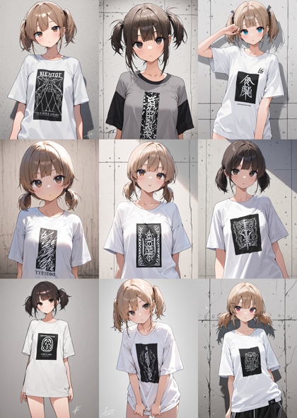 7th anime XL-IL B - ツインテールを表現するプロンプト、画像生成結果:画像14