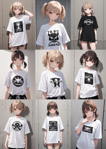 REED MIX illustrious SDXL s1.0 - ツインテールを表現するプロンプト、画像生成結果:画像16