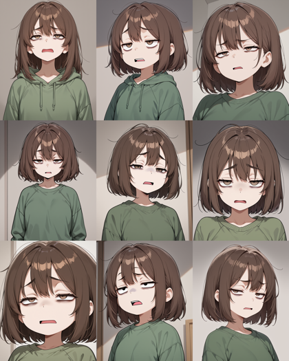 HDA Rainbow Illus v1.7new - 「うへぇ」の表情を表現するプロンプト、画像生成結果:画像14