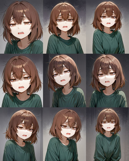 nununu_mix v4.0 - 「うへぇ」の表情を表現するプロンプト、画像生成結果:画像31