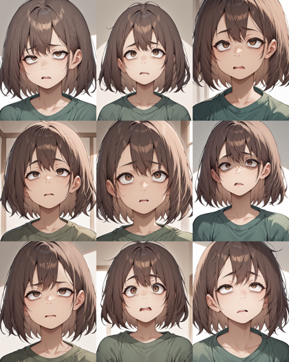 SakuraSakumaMix IL7 - 「うへぇ」の表情を表現するプロンプト、画像生成結果:画像33