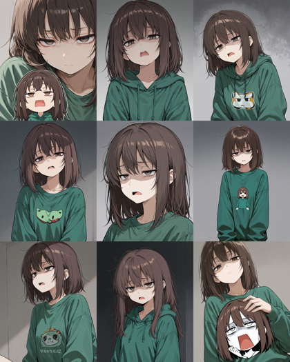 Unholy Desire Mix - Sinister v6.0 - 「うへぇ」の表情を表現するプロンプト、画像生成結果:画像7