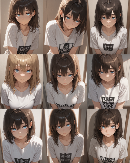 Prefect illustrious XL v6.0 - 上目づかいの表情、見上げている表情を表現するプロンプト、画像生成結果:画像3