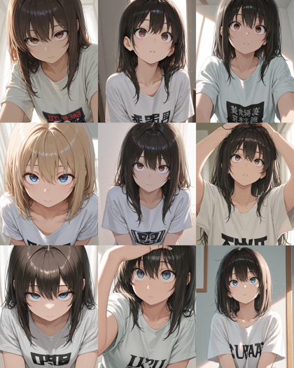 Unholy Desire Mix - Sinister v7.0 - 上目づかいの表情、見上げている表情を表現するプロンプト、画像生成結果:画像4